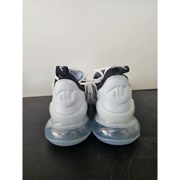 New Nike Air Max 270 Women's Size 5.5 White Black Running Shoes AH6789-100 - Picture 3 of 14